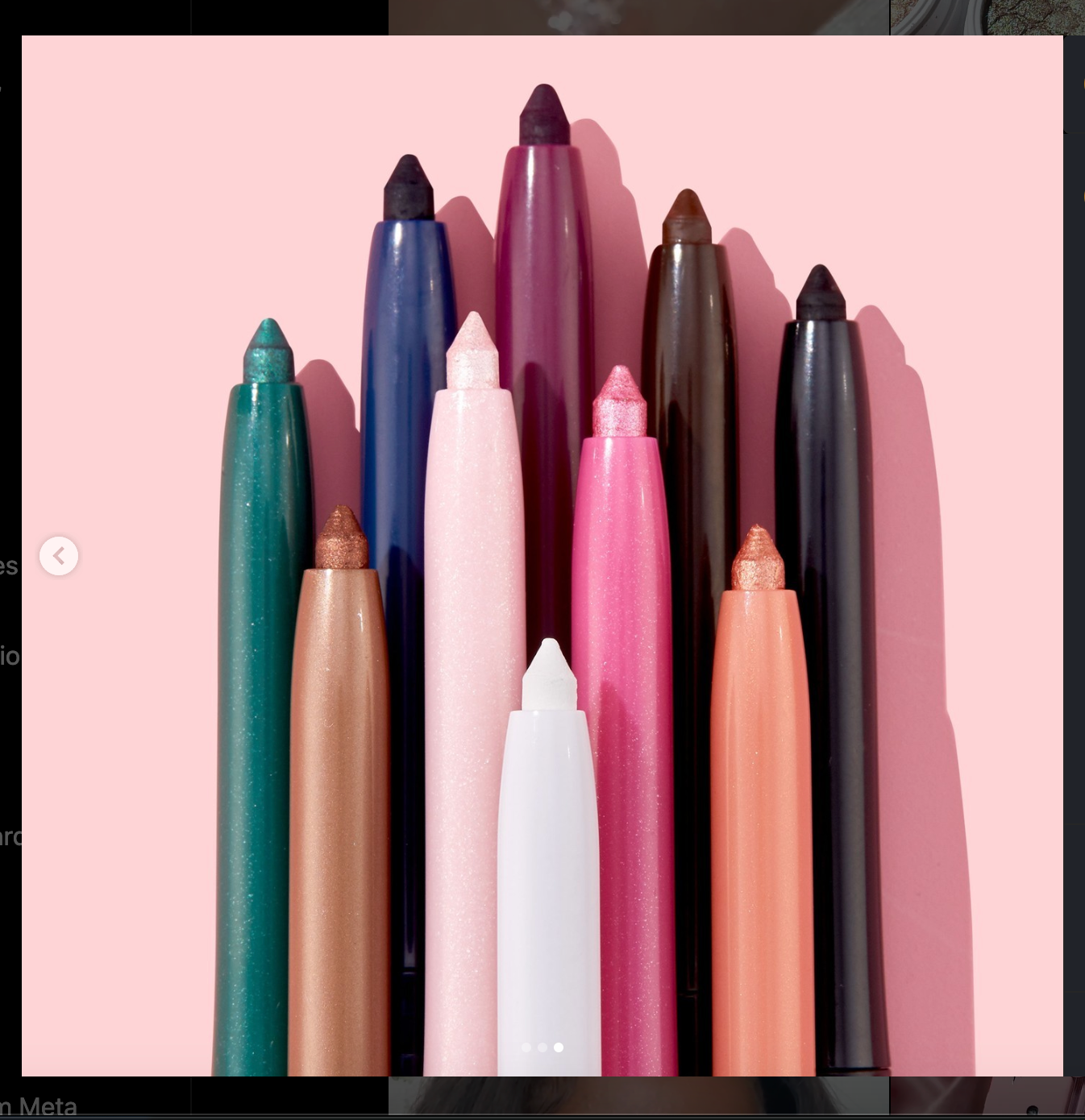 Gel Colored Eyeliner (White)