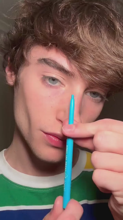 Gel Colored Eyeliner (Red)